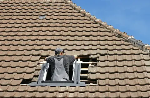 Pose de velux - Brignon